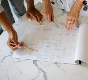 plan aménagement projet décoration intérieure Paris